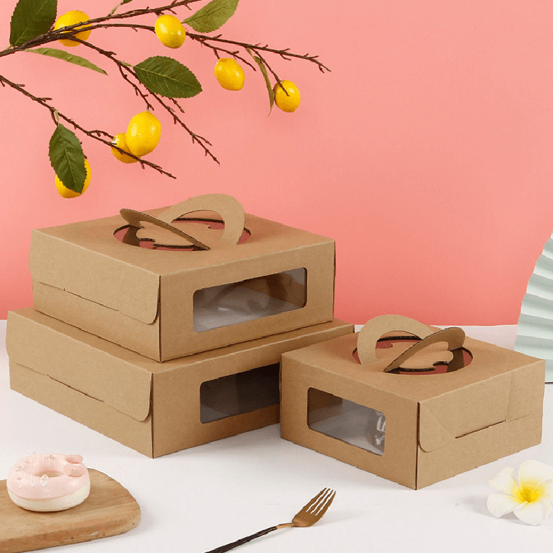 Custom Kraft Cake Boxes