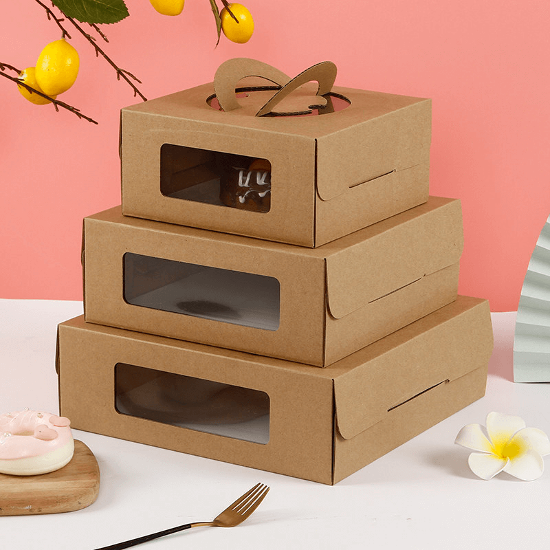 Custom Kraft Cake Boxes
