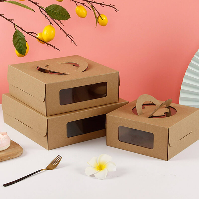 Custom Kraft Cake Boxes