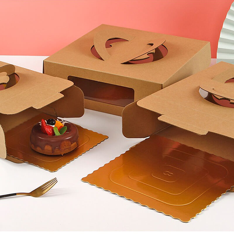 Custom Kraft Cake Boxes