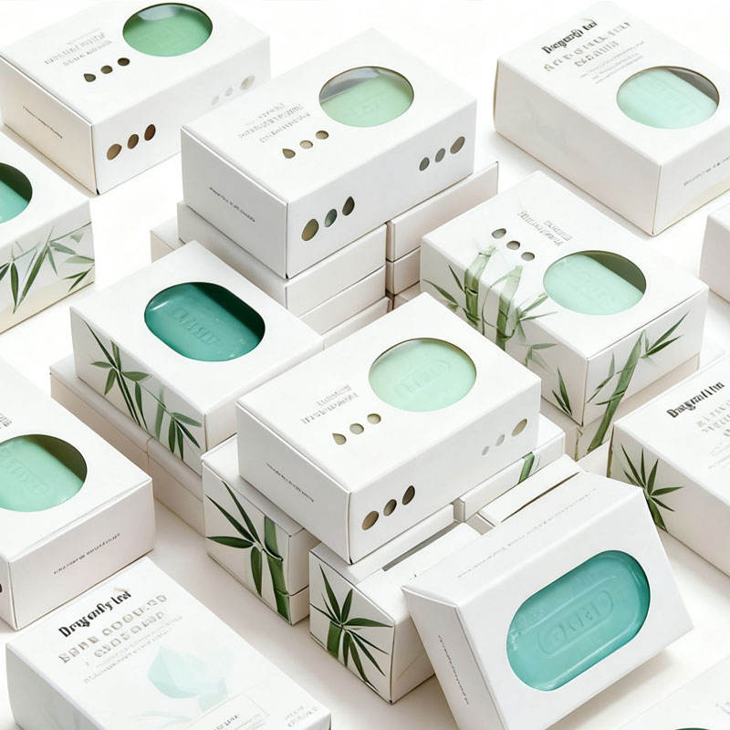 Soap boxes with window