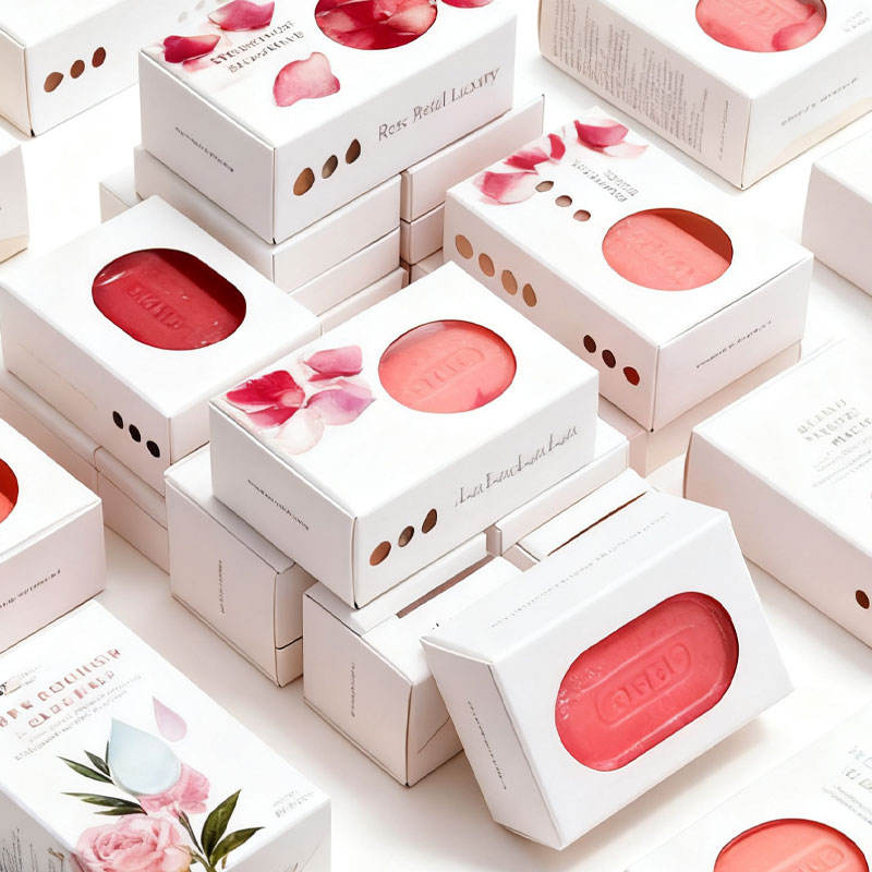 Soap boxes with window