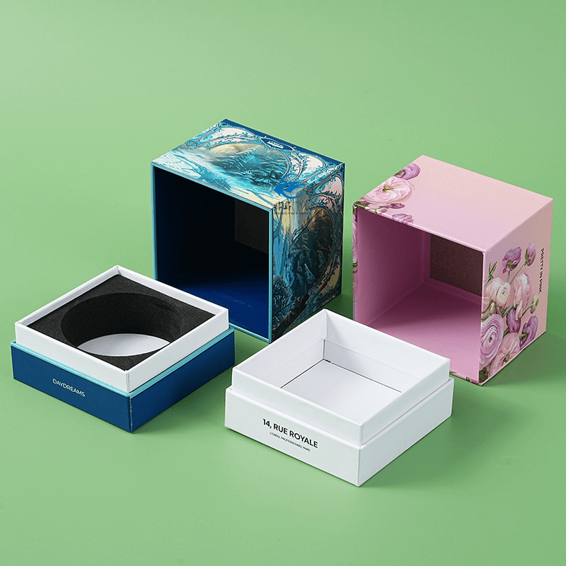 Custom printed candle packaging boxes Main image