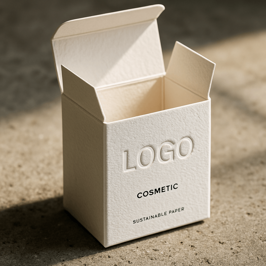 Personalized cream packaging with logo Secondary image