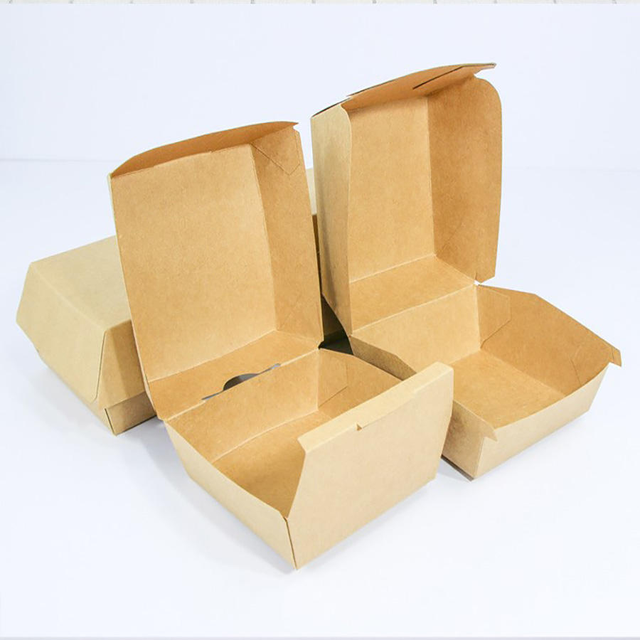 Custom Cardboard Burger Packaging Secondary image