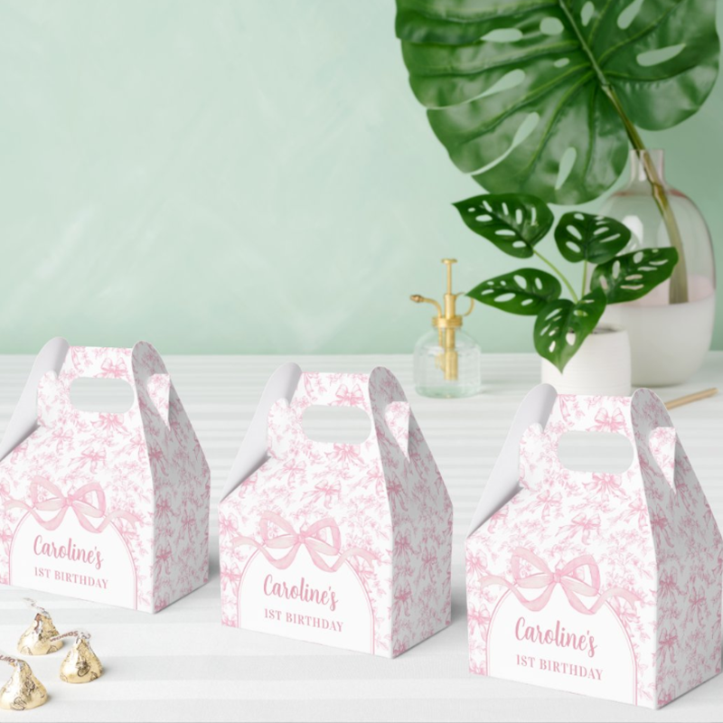 Custom printed Gift gable boxes