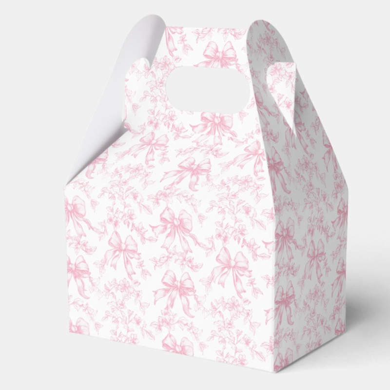 Custom printed Gift gable boxes