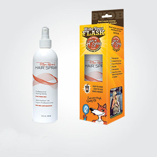Custom Hairspray Boxes packaging Secondary image