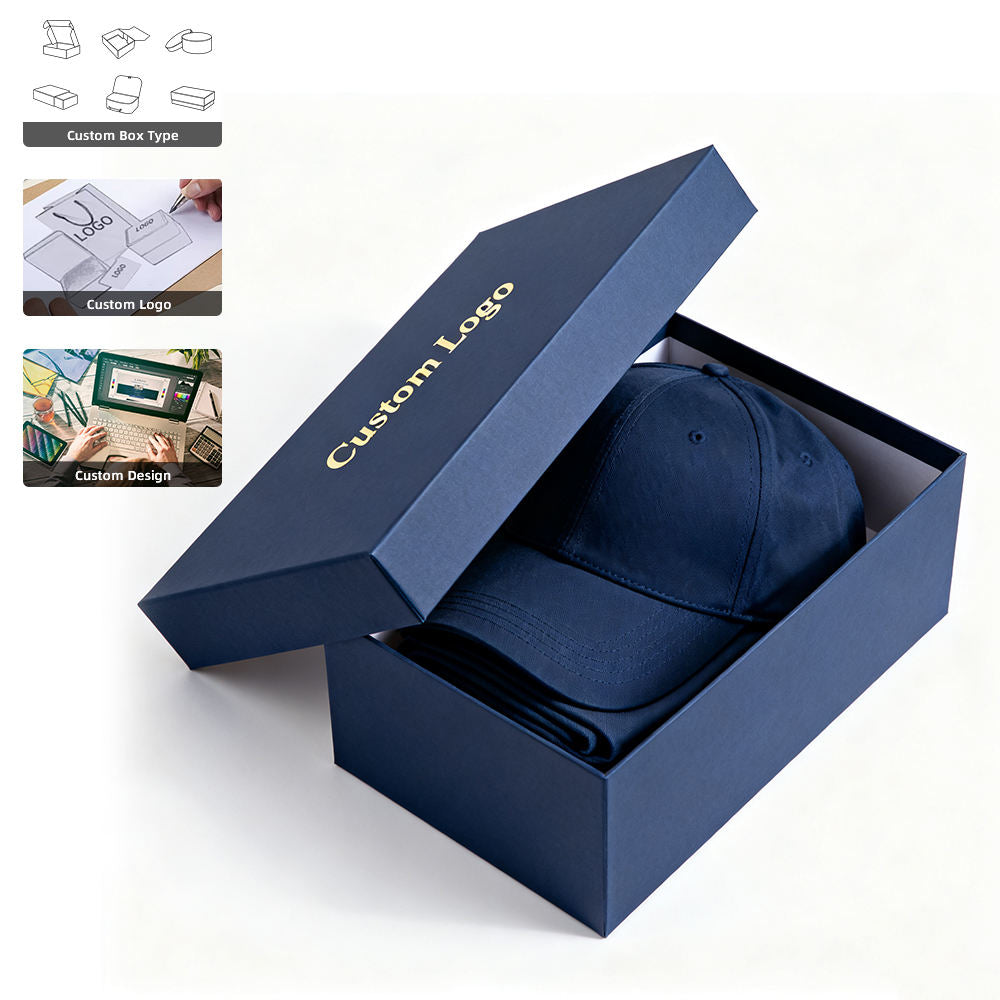 Custom Hat Packaging Boxes Wholesale Secondary image