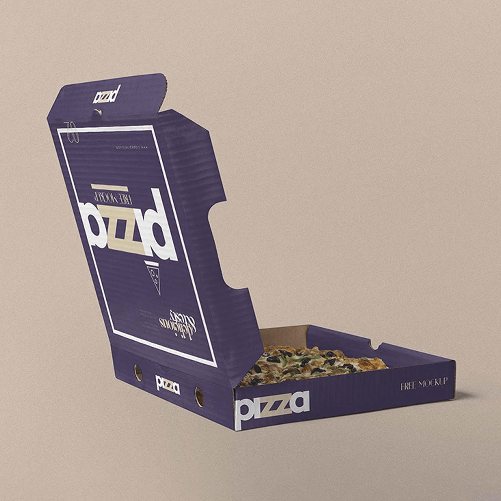 Custom Kraft Pizza Boxes
