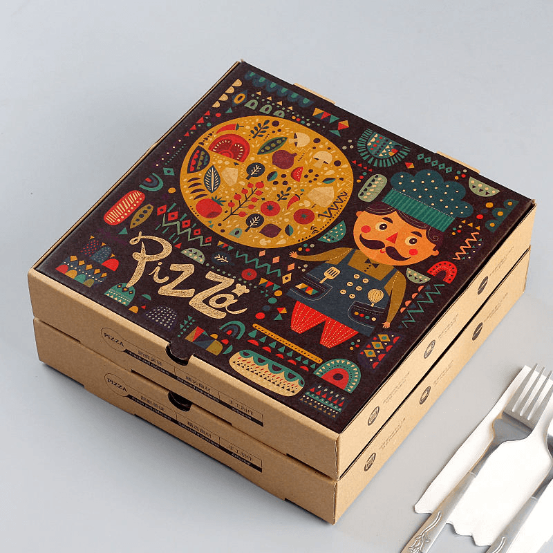 Custom Pizza Box with logo Main image