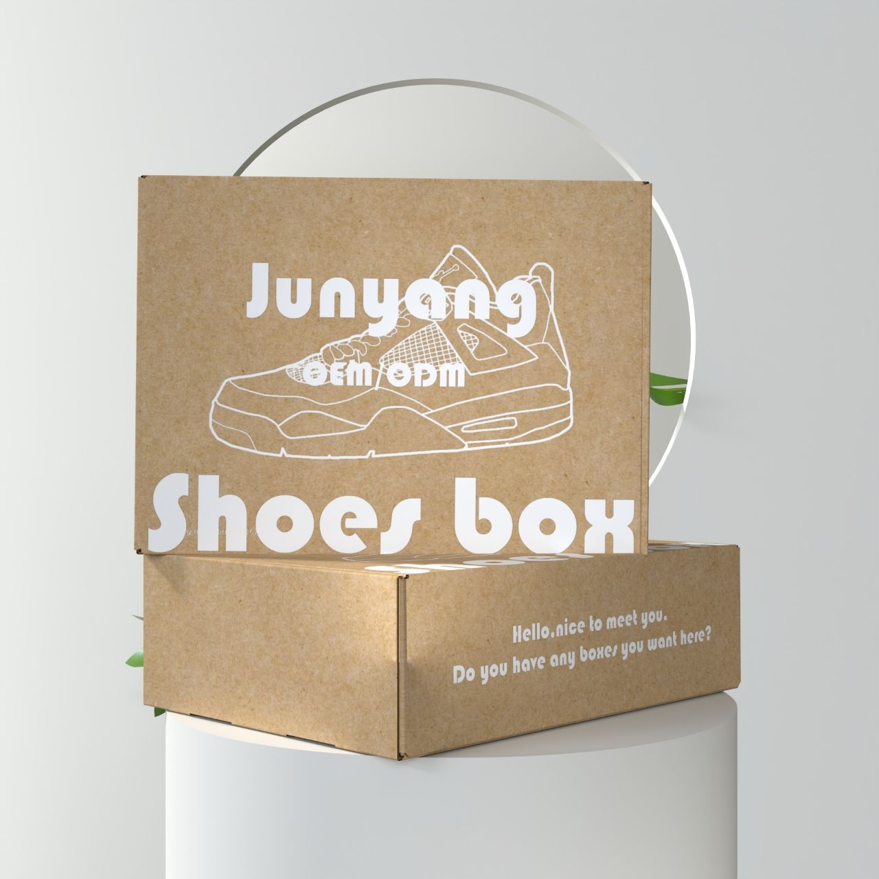 Custom Rigid Boxes in Shoe Packaging Secondary image