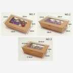 Custom Salad Packaging Boxes with Window