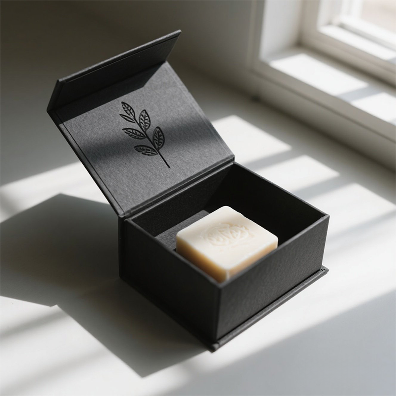 Boîtes d'emballage rigides personnalisées pour savon