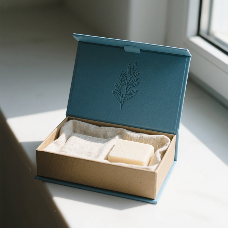 Boîtes d'emballage rigides personnalisées pour savon