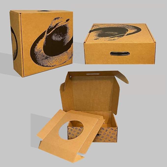 Custom hat boxes packaging with logo Secondary image