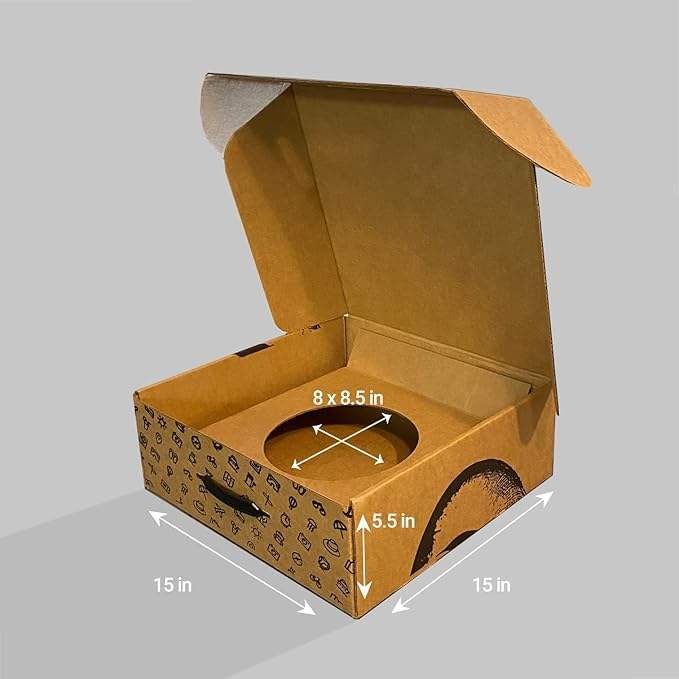 Custom hat boxes packaging with logo