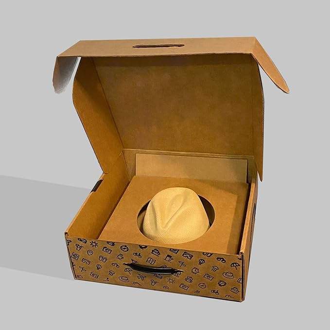 Custom hat boxes packaging with logo