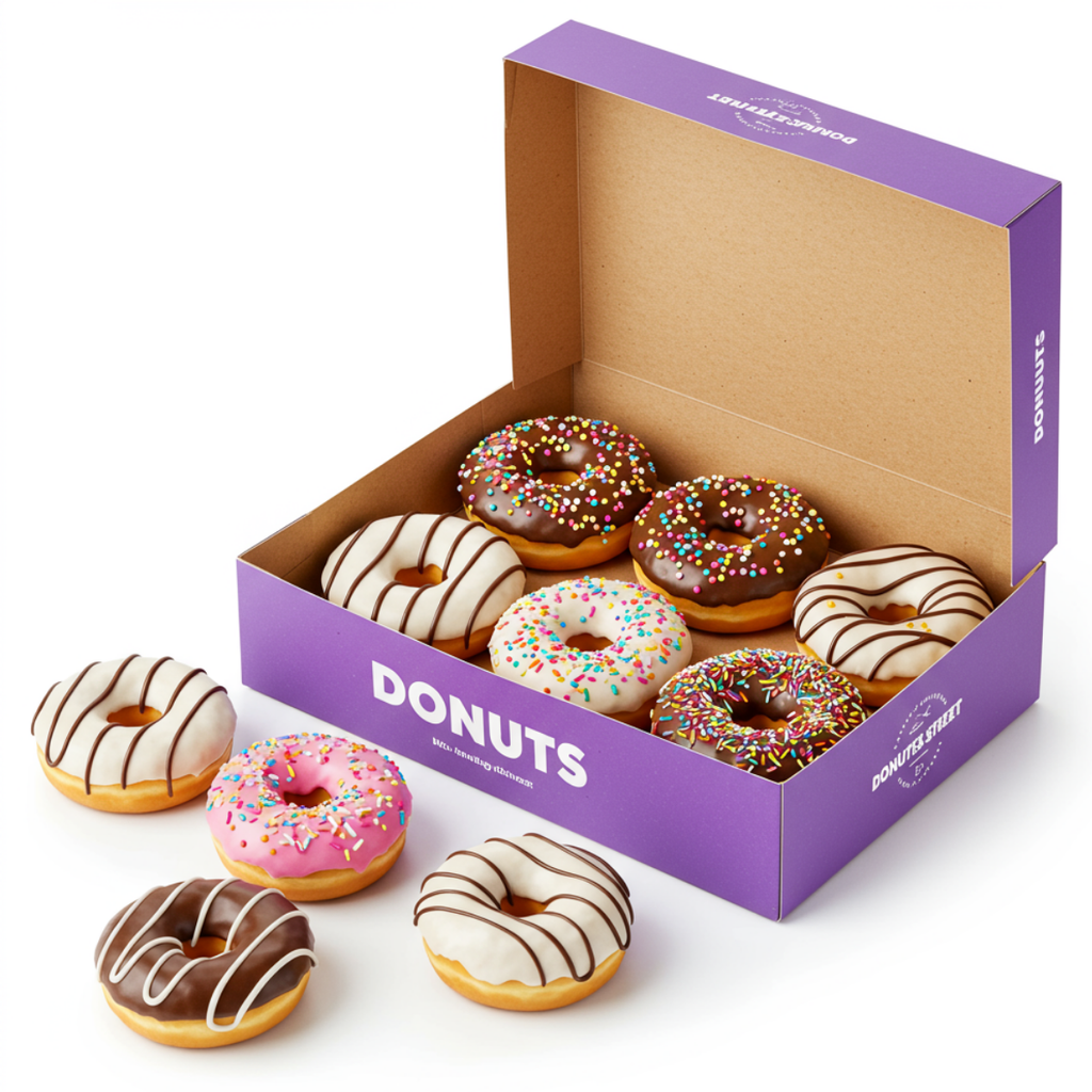 Recyclable Doughnut Boxes Wholesale