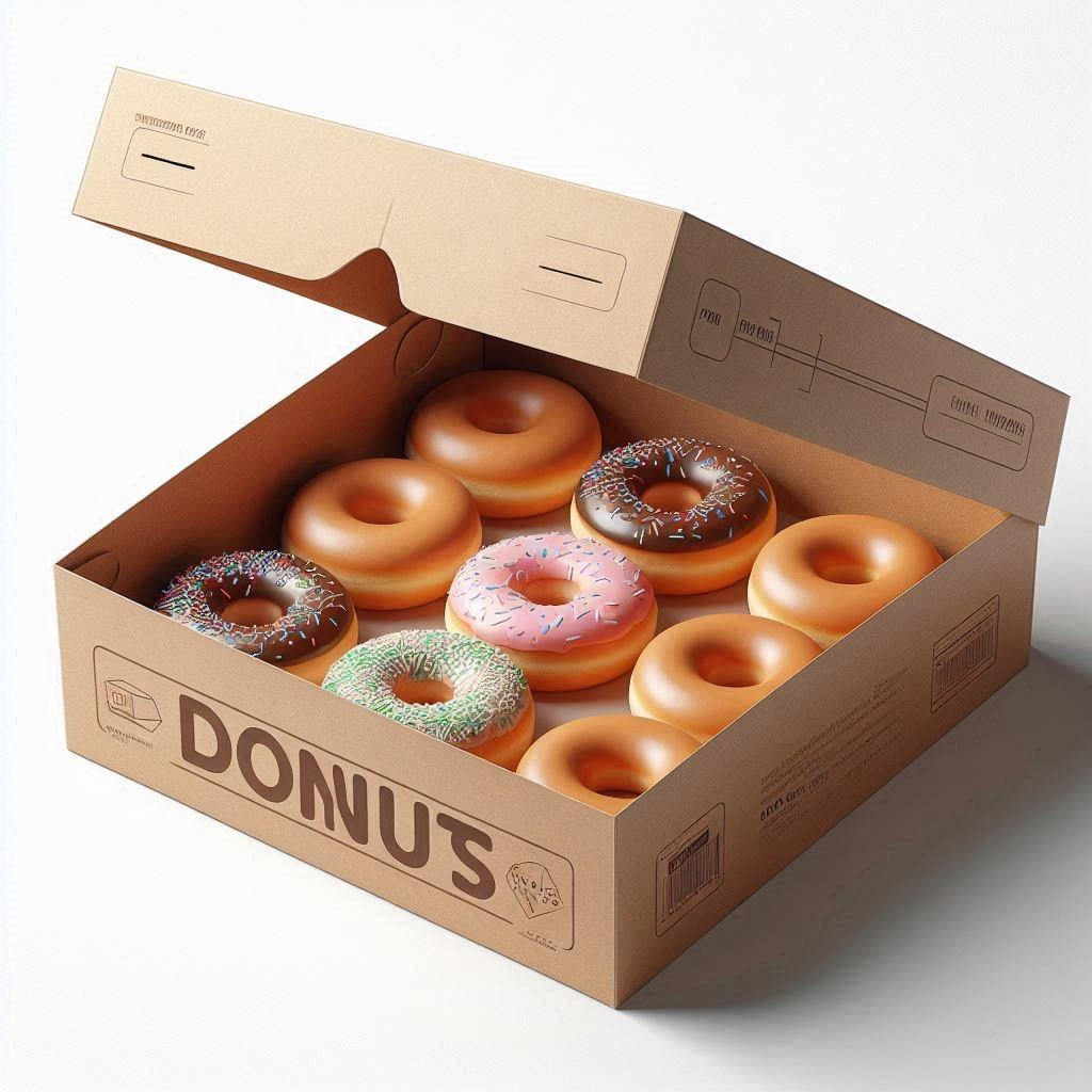 Doughnut Packaging Boxes