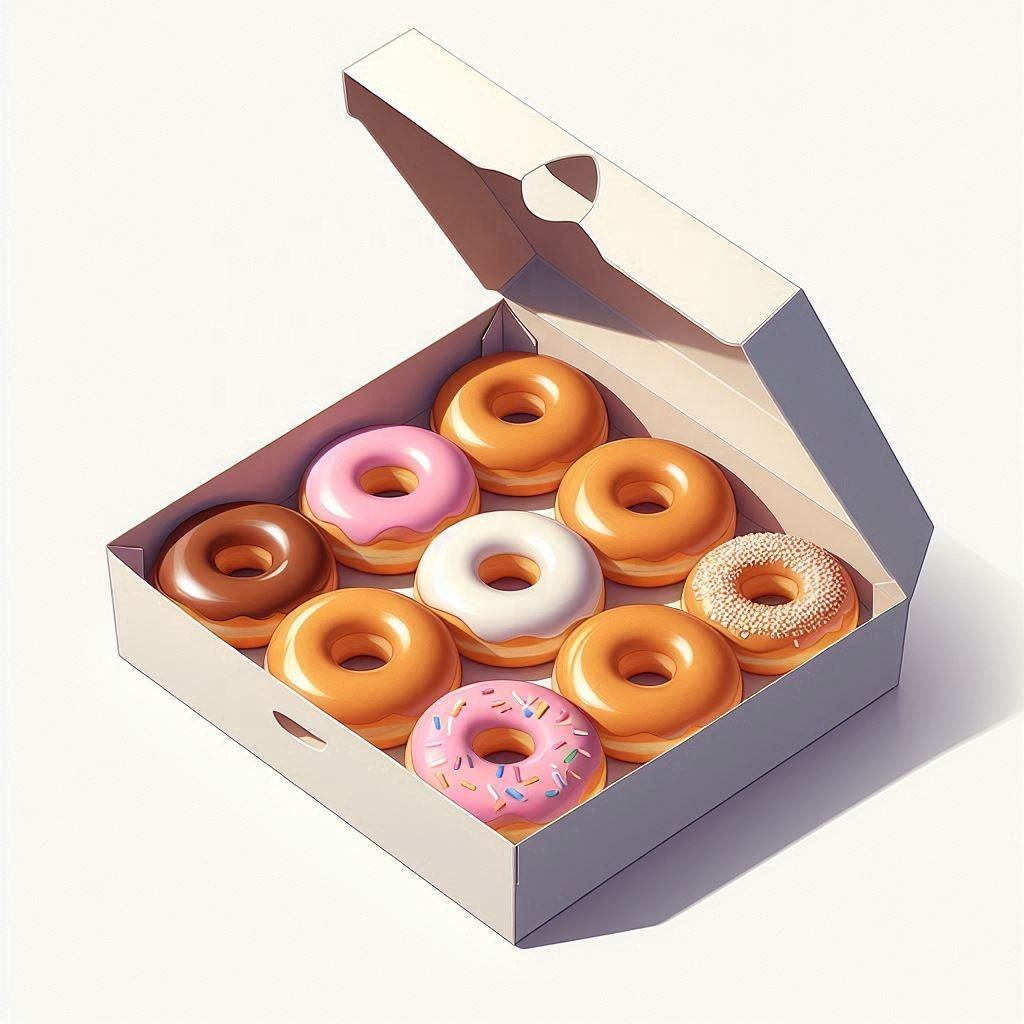 Doughnut Packaging Boxes