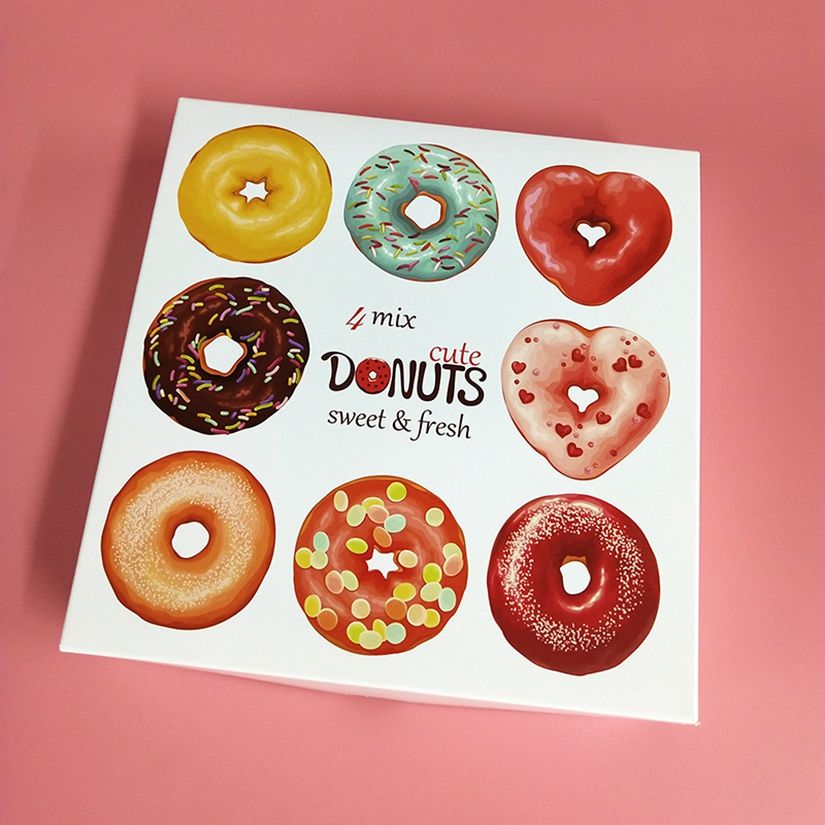 Custom Doughnut Boxes