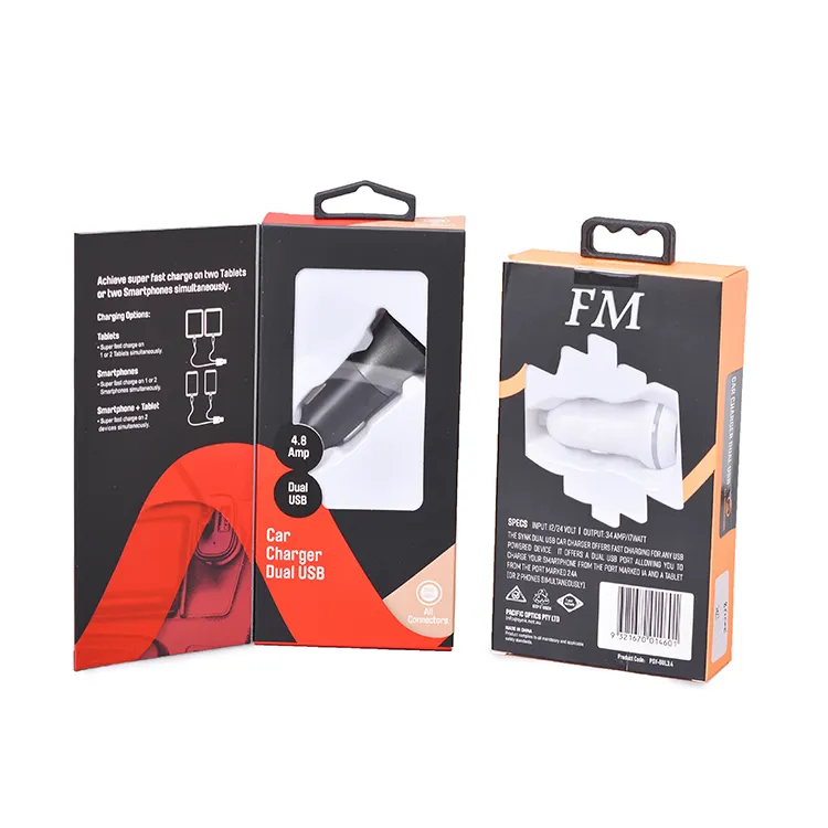 Electronics Packaging  Cell Phone Charger Box Secondary image