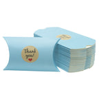 Cajas de almohada con logotipo personalizado