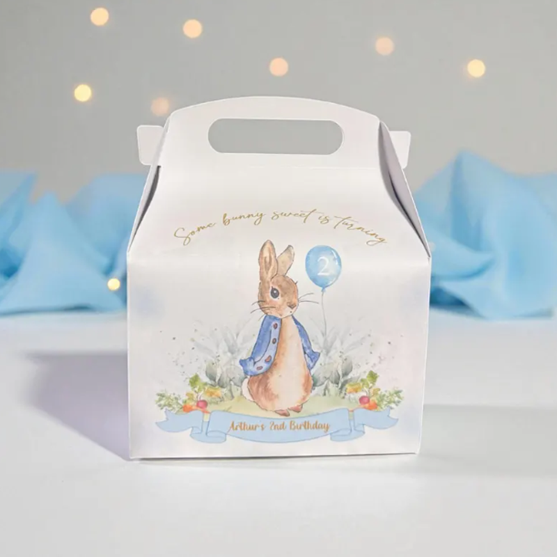 Wedding favor gable boxes