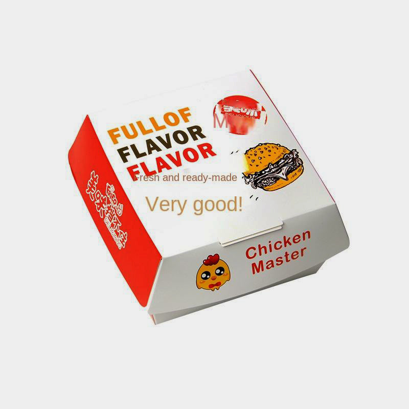 Cajas y bandejas para hamburguesas