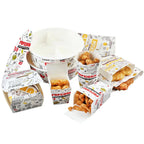 Cajas y bandejas para hamburguesas
