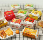 Cajas y bandejas para hamburguesas