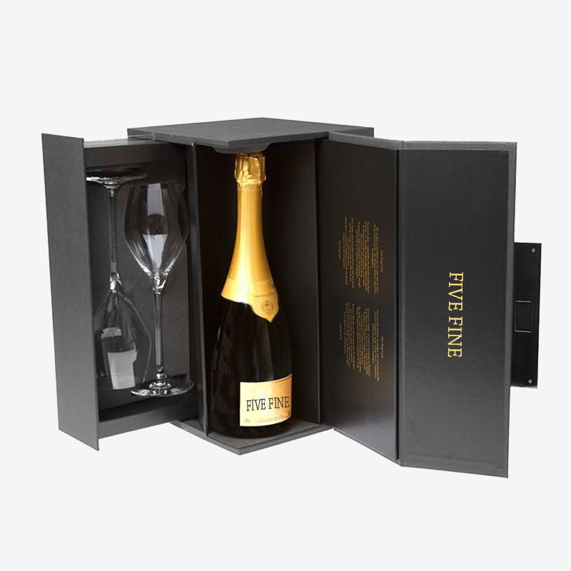 Coffret cadeau flûtes à champagne en gros