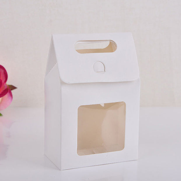 Boîtes Kraft avec fenêtre
