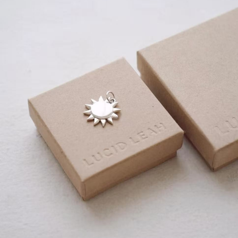 Personalized brown kraft boxes