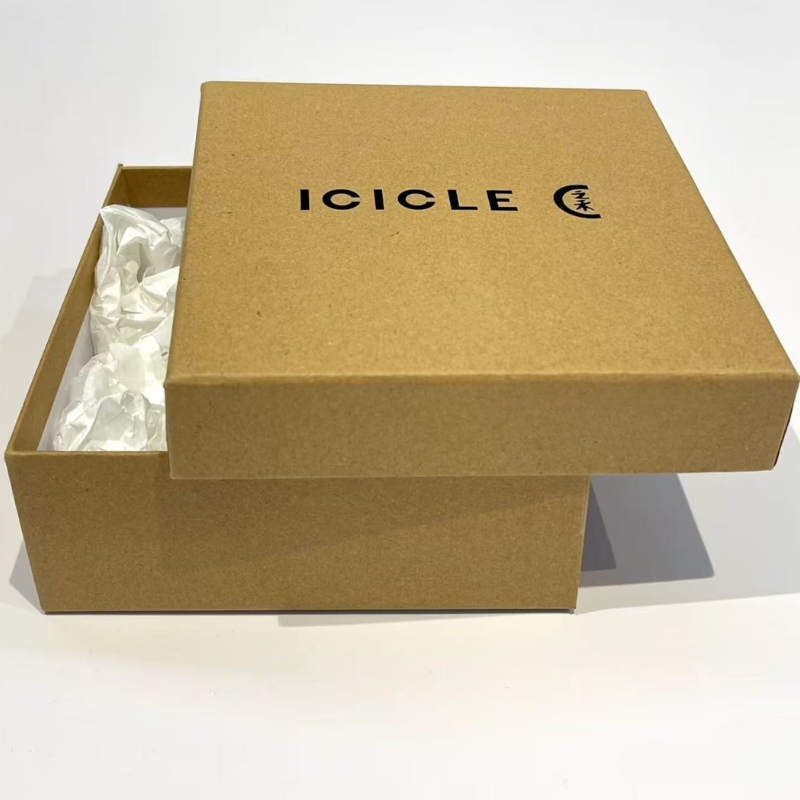 Personalized brown kraft boxes