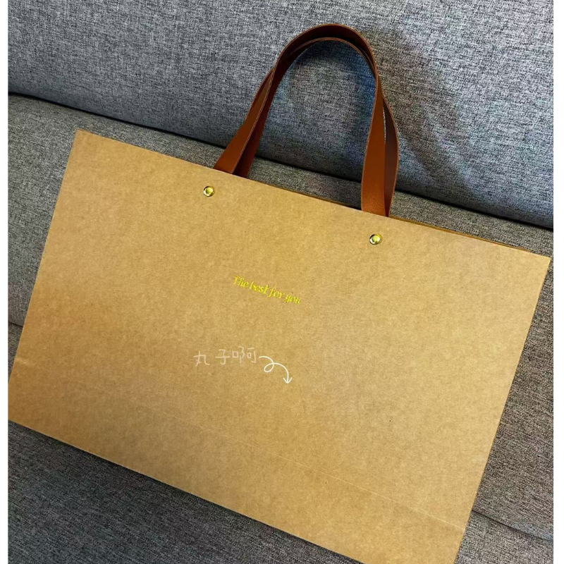 Wholesale brown kraft gift paper bag