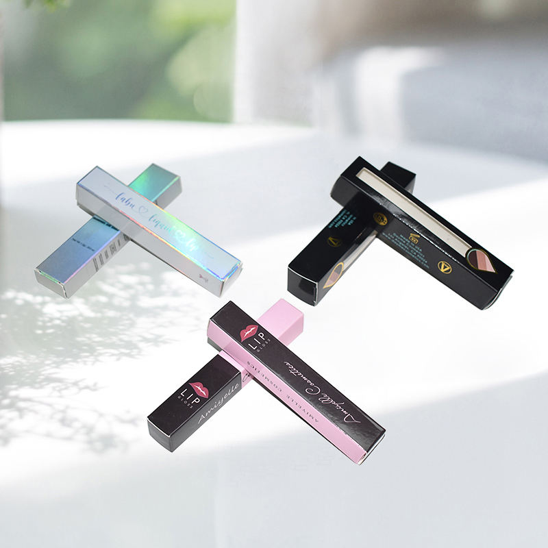 Cajas de brillo de labios