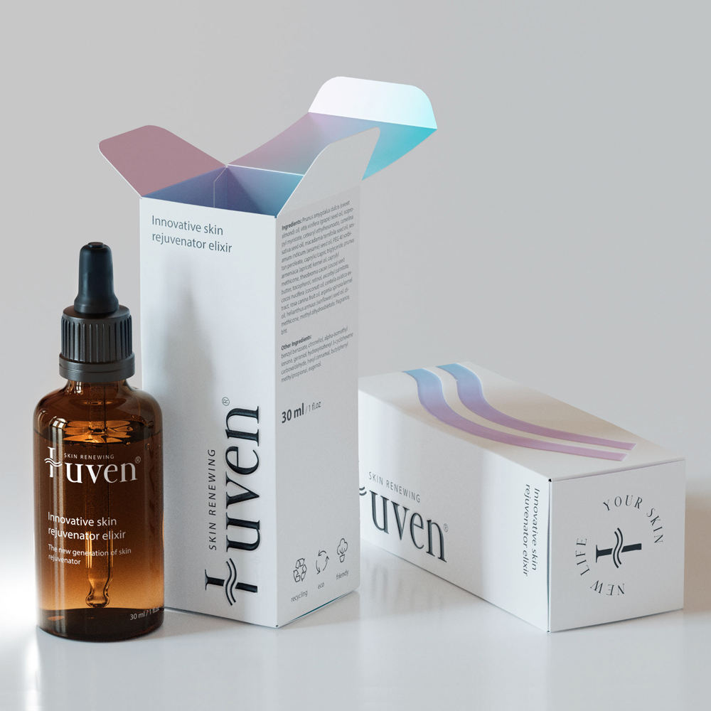 Custom sized recyclable tuck boxes Main image