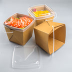 Boîtes à salade Kraft personnalisées