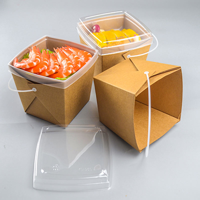 Boîtes à salade Kraft personnalisées