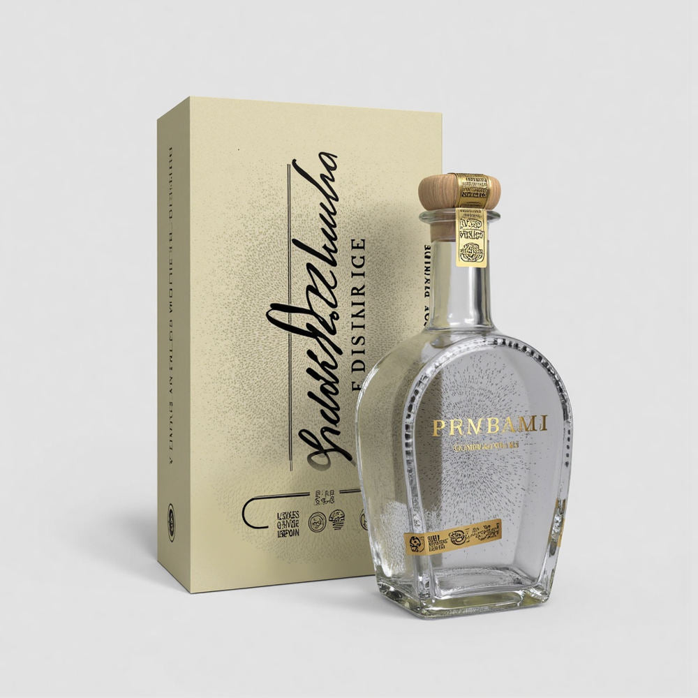 Boîte d'emballage de tequila personnalisée