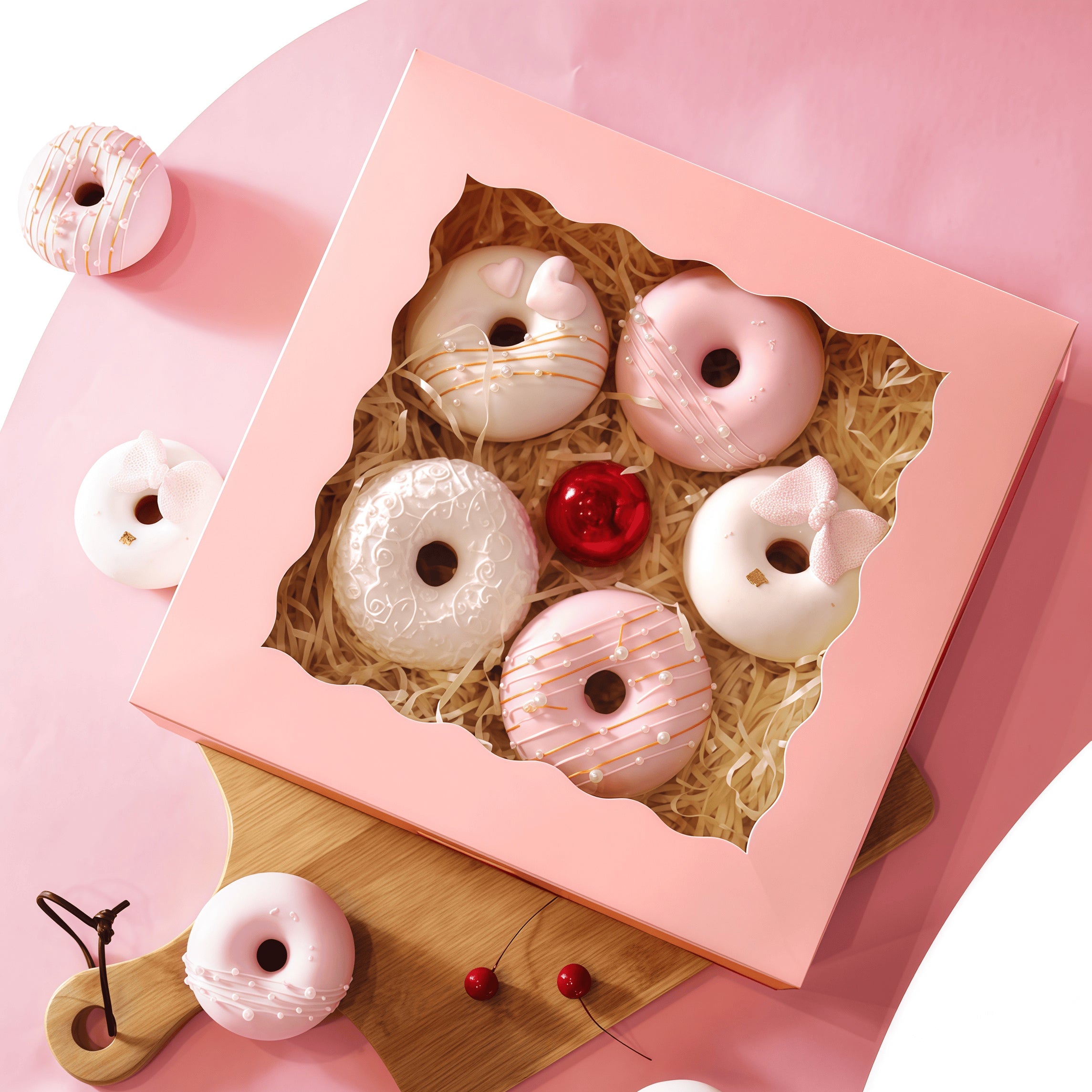 Cookie boxes with window