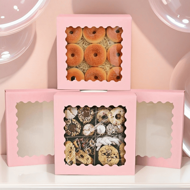 Cookie boxes with window