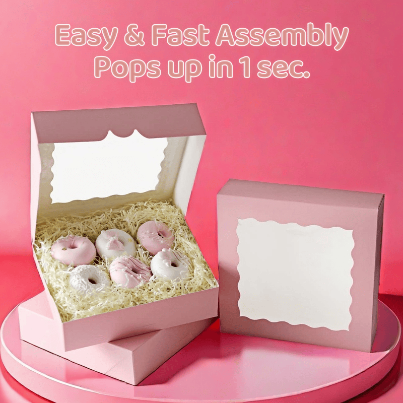 Cookie boxes with window