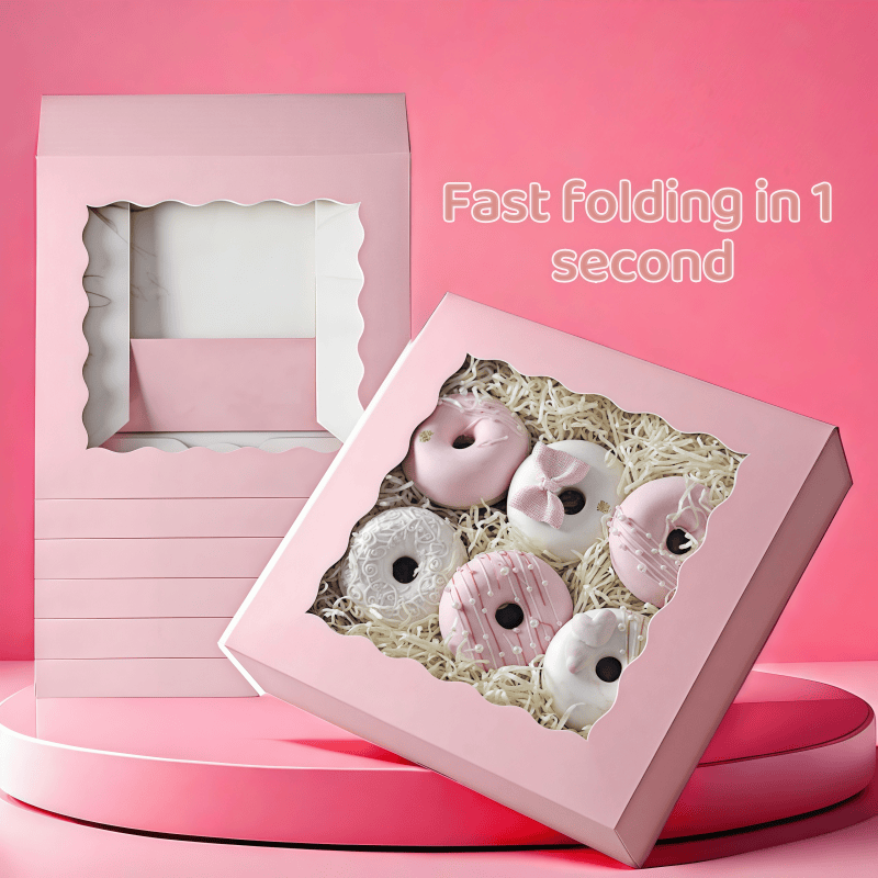 Cookie boxes with window