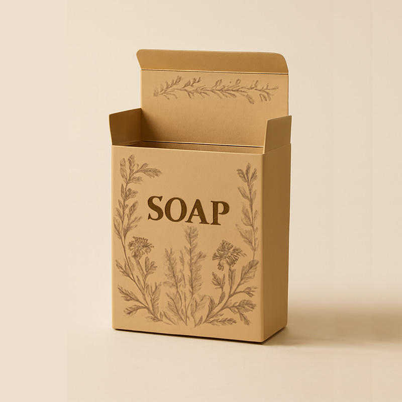 Custom Kraft Soap Packaging Boxes