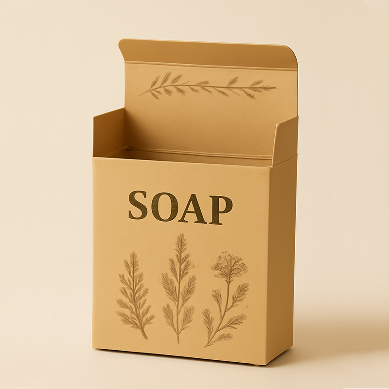 Custom Kraft Soap Packaging Boxes