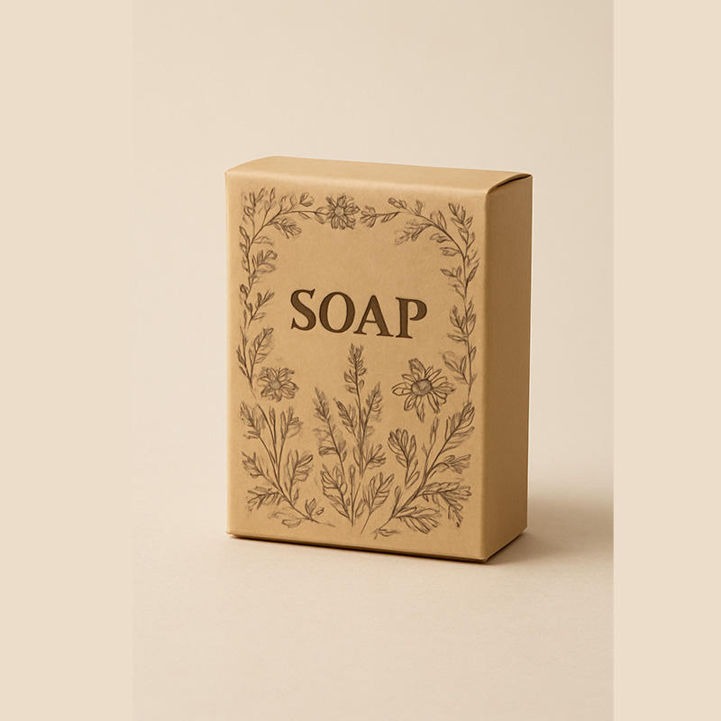 Custom Kraft Soap Packaging Boxes