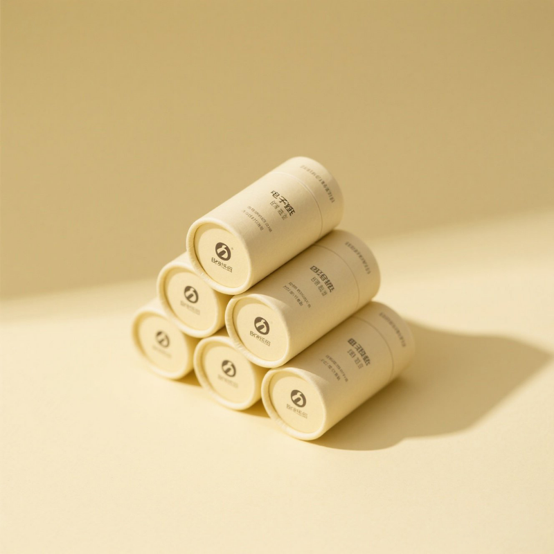 Custom printed kraft tube boxes